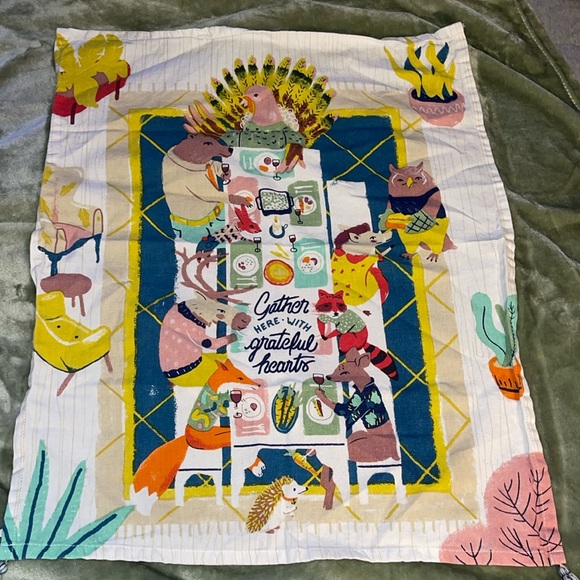 Anthropologie Other - Anthropologie Gather Here With Grateful Hearts Wall Art